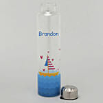 Personalised Borosilicate Glass Bottle