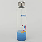 Personalised Borosilicate Glass Bottle