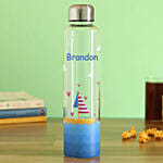 Personalised Borosilicate Glass Bottle