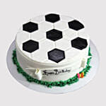 Delicious Football Strawberry Cake