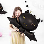 Black Bat Foil Balloon 32 x 20 inch