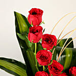 Designer Red Roses Arrangement