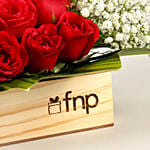 Designer Red Roses Arrangement