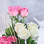 Royal Orchid & Rose Embrace