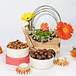 Ganesha Blessings Cart with Dry Fruits