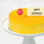 Tangy Mango Mousse Cake for Deepavali
