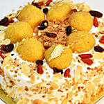 Motichoor Laddoo Cake for Deepavali