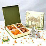Nuts and Ladoo Festive Wishes Box