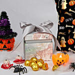 LED Ghost Cushion with Chocolates