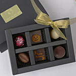 Halloween Chocolate Box 6 Pcs