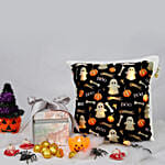 LED Ghost Cushion with Chocolates