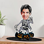 Halloween Skeleton Caricature