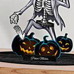 Halloween Skeleton Caricature