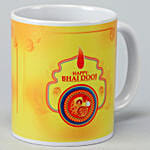 Happy Bhai Dooj Festive Mug Hand Delivery