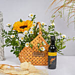 Mini Basket of Best Wishes