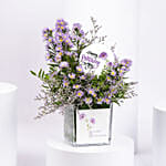 September Birthday Wishes Aster Flowers