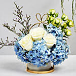 Mixed Flowers Hydrangea Bouquet