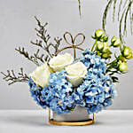 Mixed Flowers Hydrangea Bouquet