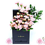 Affairs Of Hearts Arrangement With Teddy Bear
