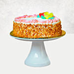 Butter Sponge Cake With Teddy Bear