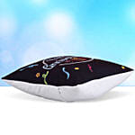 Happy Anniversary Led Cushion With Teddy Bear