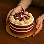 Red Velvet Cake 6 Inches for Birthday