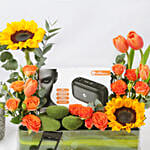 Flowers Arrangement with Speaker