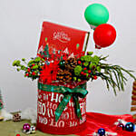 Christmas Treats and Flowers Box