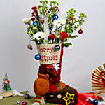 Floral Stocking