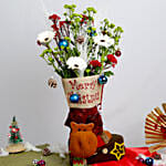 Floral Stocking