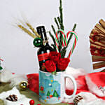 Santa's Wine Mug
