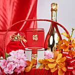 Bottega Gold Prosecco and Cookies CNY Hamper