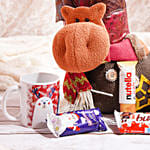 Treats with Mug Secret Santa Christmas Gift