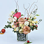 New Year 2024 Wishes Flowers