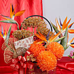 CNY Huat Chocolates and Flowers box