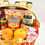 Lunar year Greetings Basket