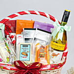 Wine Sweet Treats Christmas Special Basket