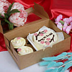 CNY Bento Cake And Cupcake Treat