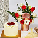 Mini Celebration Flower Box & Cake