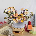 Flowers Harmony and Chocolates Box