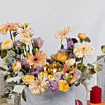 Flowers Harmony and Chocolates Box
