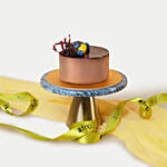 Glamorous Blooms Bouquet with Chocolate Cake