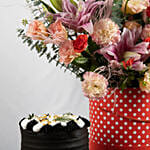 Magnificent Blooms Box and Cake Bundle