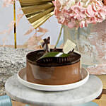 Shimmers Flowers Box with Cake and Balloons