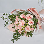 Titanic Rose Chamomile Bouquet With I Love You Table Top For Love