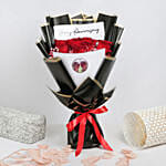 Anniversary Roses of Love Bouquet with Cake