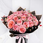 Blush Garden 24 Rose Bouquet - Valentine’s Day Gift