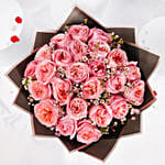 Blush Garden 24 Rose Bouquet - Valentine’s Day Gift