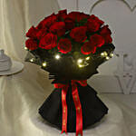 LED Elegance Rose Bouquet