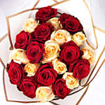 Blushing in Love Rose Bouquet